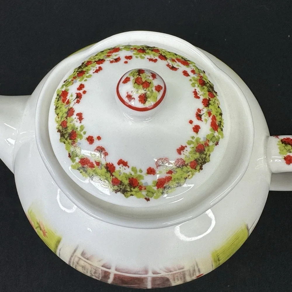 Brownlow‎ Heritage China Teapot, 'Ginger's Window' by Judy Buswell, Vintage 2003